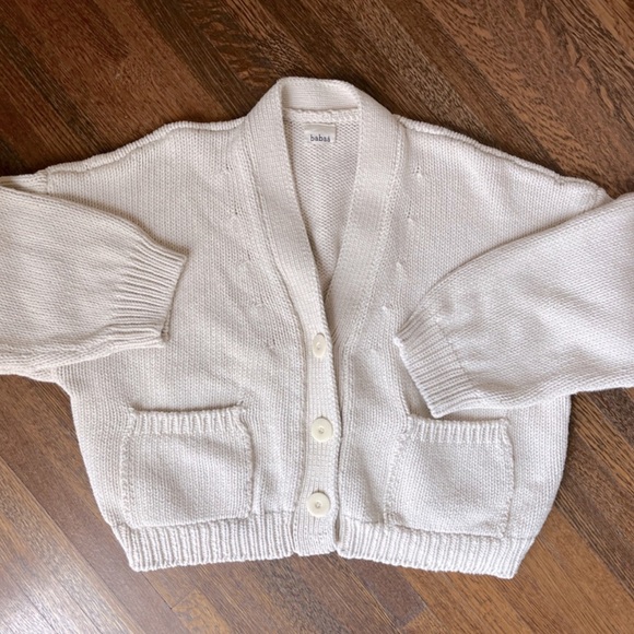 ✖️SOLD✖️babaa cardigan no.22 natural - Picture 6 of 9